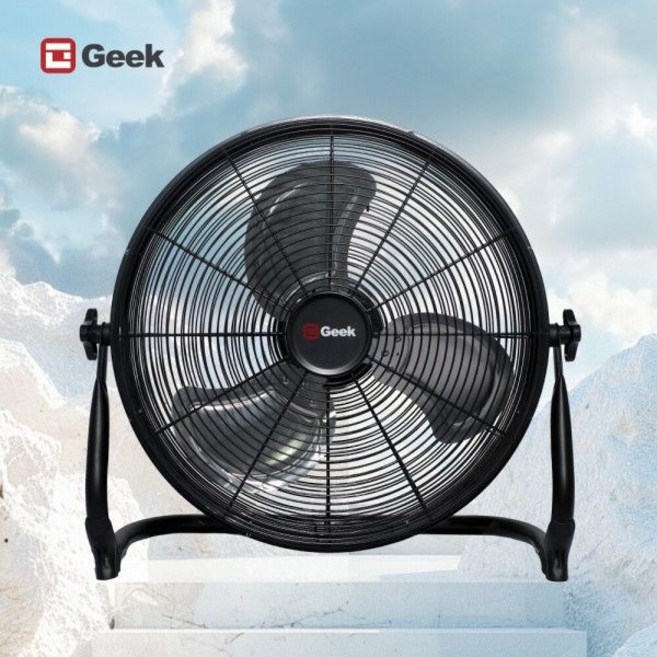 GEEK 캠핑선풍기 무선 캠핑용 써큘레이터 업소용 회전 16형 40cm