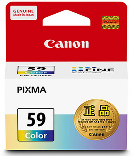 캐논 PG-49 CL-59 PG49 CL59 정품잉크, CL-59 컬러/정품, 1개