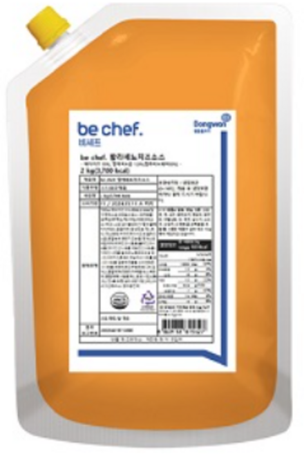 동원 홈푸드 비셰프 할라페뇨치즈소스 2kg 할라피뇨, 1개