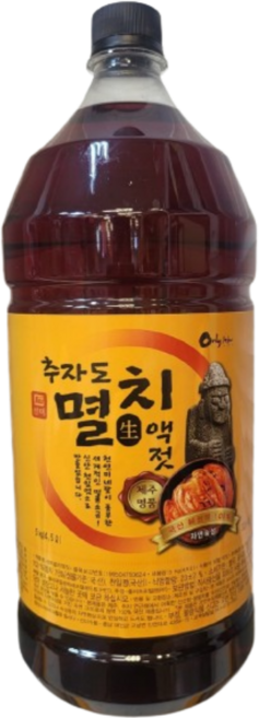 추자도 멸치액젓 국산 2년숙성, 1개, 3.2kg