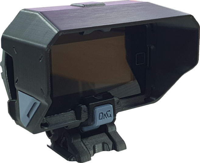 다그 dag 다그3 다그3+ 네오전용 회전형 거치대 V2.0, 대쉬보드기본, 그레이, 1개