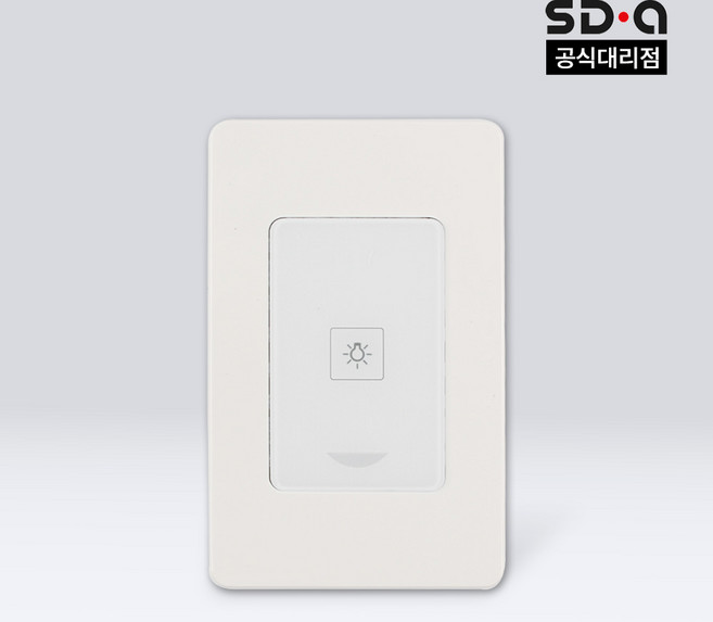 신동아ES 타임키퍼 LED 전용 리젠 1구 스위치, 1개