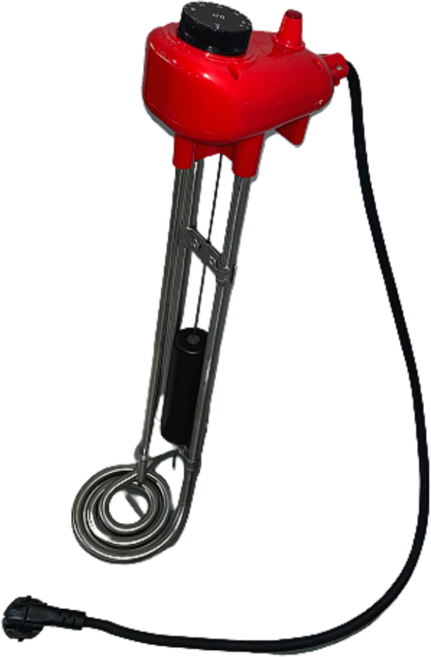 비엔지 돼지꼬리 전기 온수히터 부레식 3KW, 500MM