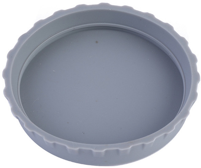 캔 밀폐캡 실리콘 김빠짐 방지 뚜껑 덮개, 6개, 그레이