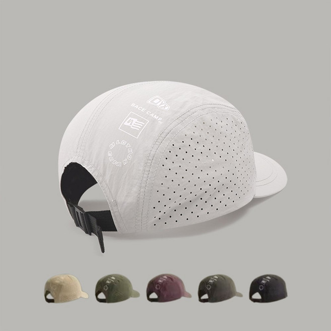 숏캡 볼캡 숏챙 챙짭은 러닝 등산 캠핑 스포츠 낚시 아웃도어 말아톤 민자 모자, 연그레이, 1개