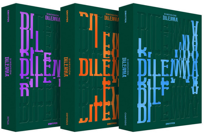 엔하이픈 ENHYPEN - DIMENSION : DILEMMA 디멘션 딜레마 3종 세트, 포스터 없음