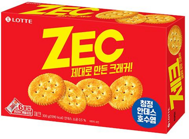 롯데 우리아빠 간식 제크 오리지널 300g 1개