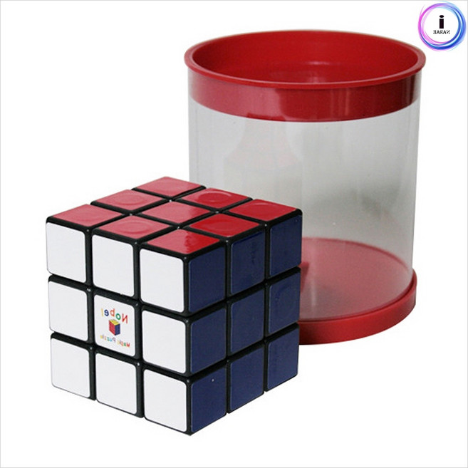 벡스트리아 에디슨 노벨큐브 3x3 특이한큐브 큐브블럭 유아큐브장난감 도형맞추기