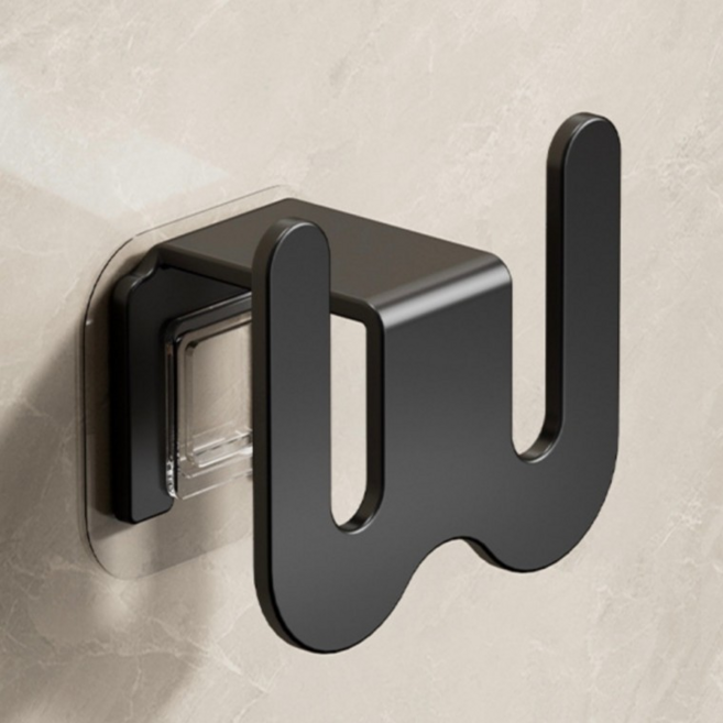 미로미러 무타공 슬리퍼 랙 정리대, 블랙, 1개