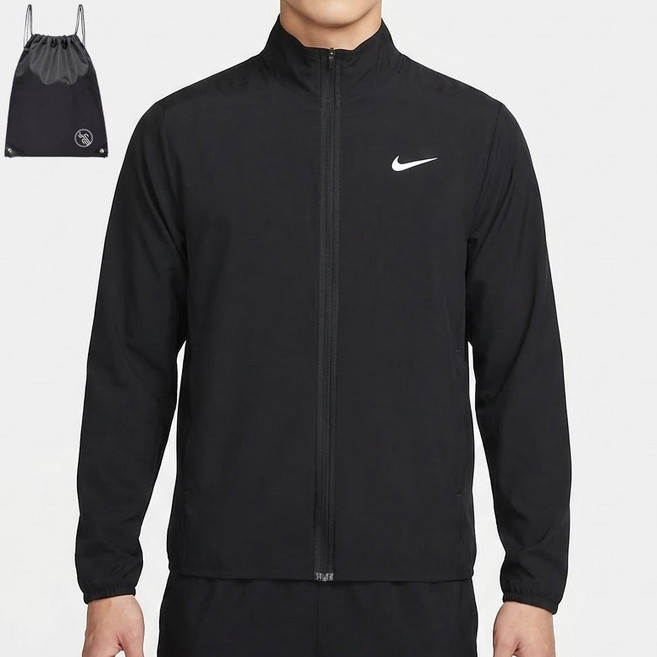 나이키 트레이닝 러닝 경량 재킷 바람막이 신축성 런닝 자켓 (PGN짐쌕가방 지급)