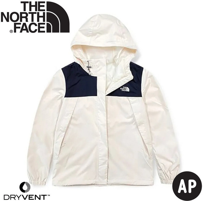 The North Face 女 DV單件式防水外套 AP《白》