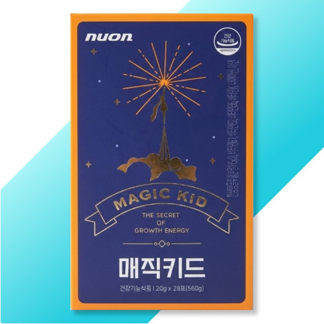 뉴온 매직키드 어린이 키성장 28포 한삼덩굴추출분말, 1개, 28회분