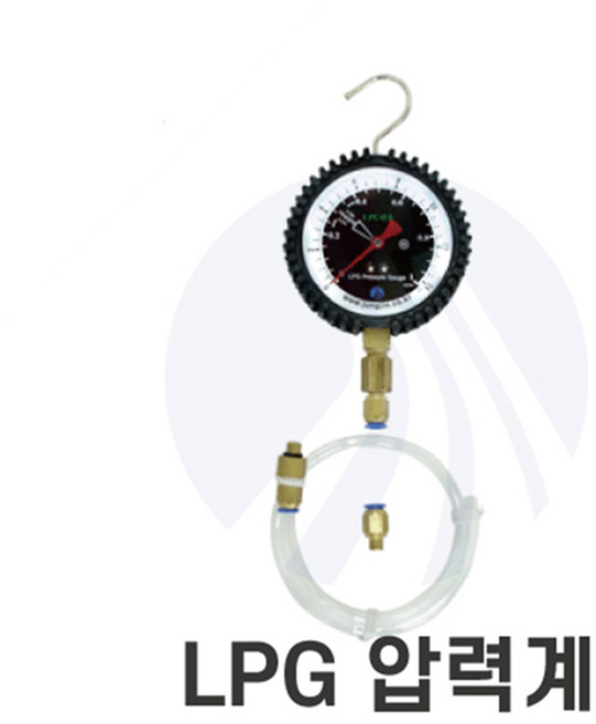 정진 LPG압력게이지 LPG압축게이지 압력측정공구 JLG-01, 1개