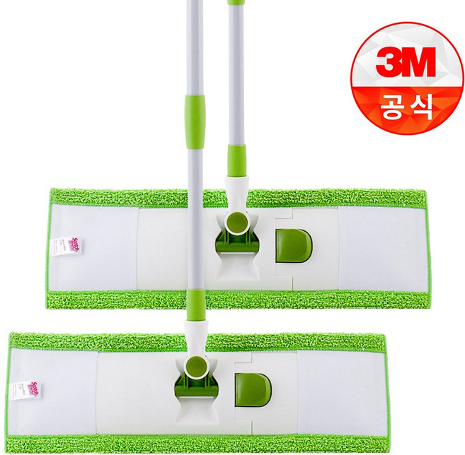 3M 스카치브라이트 퀵스위퍼 막대걸레, 2개