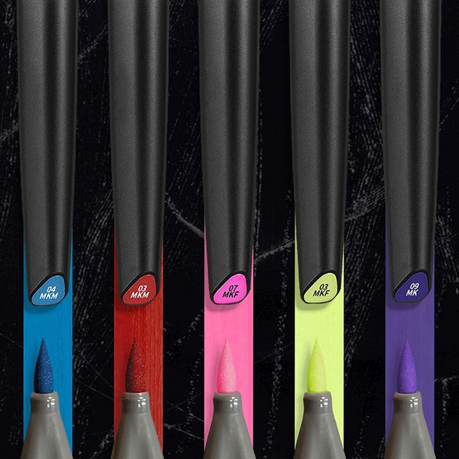 DSPIAE 소프트 팁 수성 마커 시리즈 크롬 실버 건담 마커 관절 보강 펜, 마커 단품 - 지우개/크롬/관절, 볼조인트 강화펜(BP-SP)