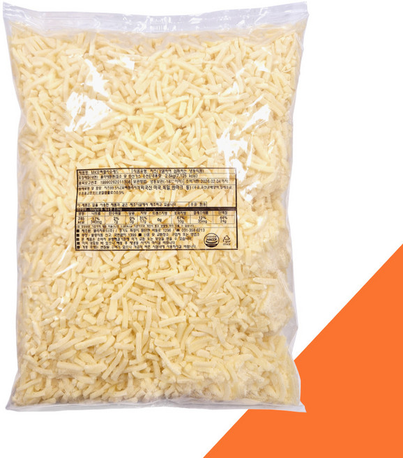 MK 모짜렐라 피자치즈 (자연치즈 99%), 6개, 2.5kg