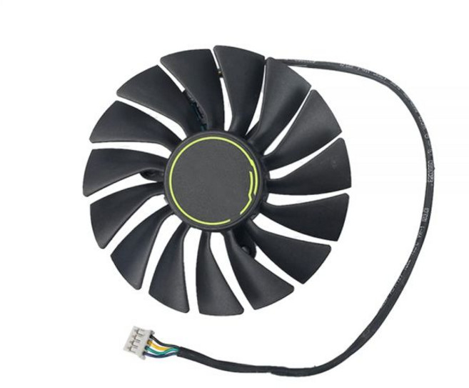 MSI RTX 2080 Ti 슈퍼 벤투스 GPU 팬용 4핀 88mm PLA09115B12H 2080Ti 그래픽 카드 팬팬 B, Fan A, 1개