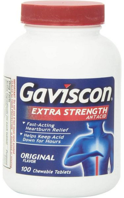 가비스콘 엑스트라 스트렝스 100개병