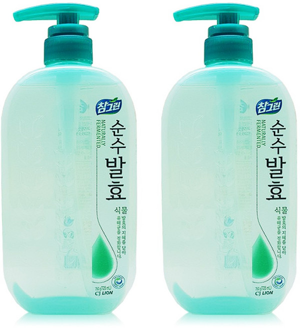 참그린 순수발효 식물 주방세제, 6개