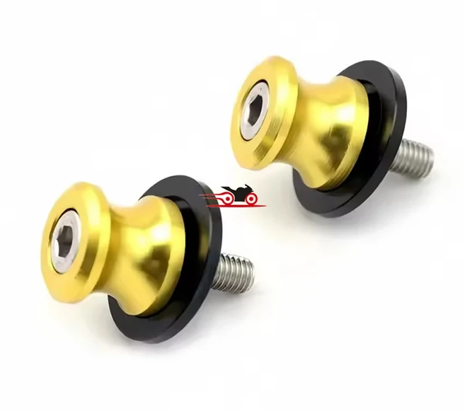 Yamaha MT10MT09MT-09 트레이서 900MT01 FJ-09 XSR900 오토바이 부품 나사 홀더 M6 슬라이딩 스윙 암 릴, 02 Yellow