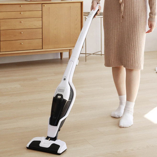 신일 무선청소기 하중심 셀프스탠딩 스틱 청소기 초강력 흡입, SVC-WR45HS, 화이트
