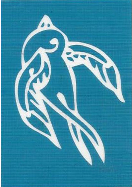 재사용 가능한 지워지는 셀프 헤나타투 도안 M-21~30, 1개, M-30