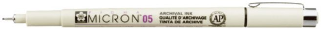 사쿠라 피그마 마이크론 1자루, 05/브라운0.45mm, 1개