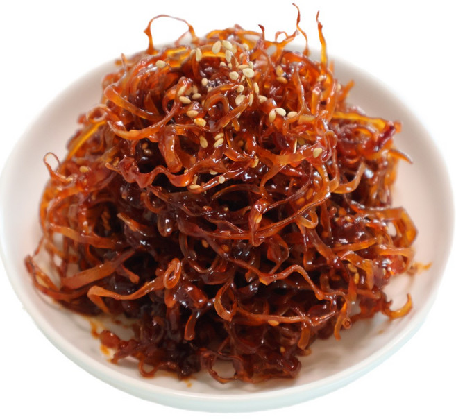 여우마을 수제반찬 고추장 오징어실채 볶음, 1개, 150g