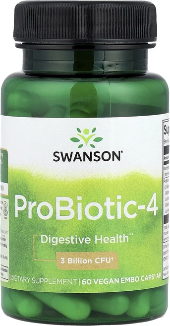 몸관리하세요 겨울입니다 Swanson ProBiotic-4 베지 Embo Caps® AP 60정 특별관리진행, SwansonProBiotic4베지EmboCapsAP6, 1개 - 쿠팡