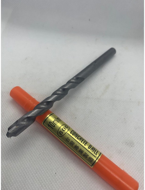 鼓山800 雙刃直柄水泥鑽頭, 1個, 黑色,5.0