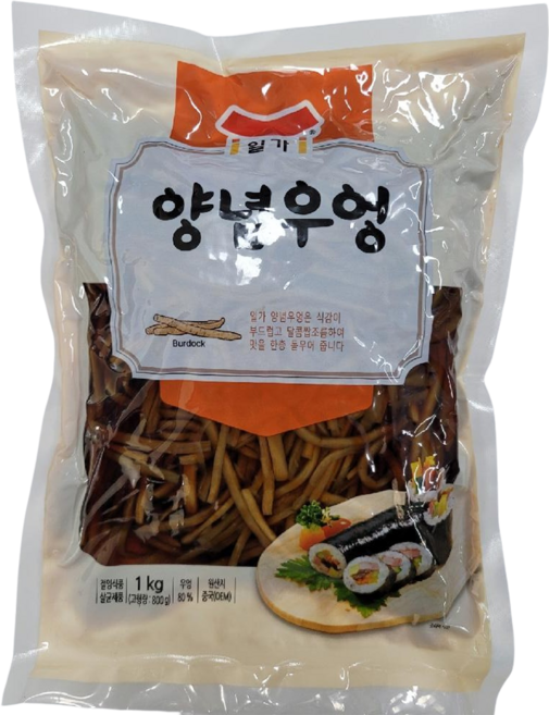 [일가집]양념우엉 1kg, 1개