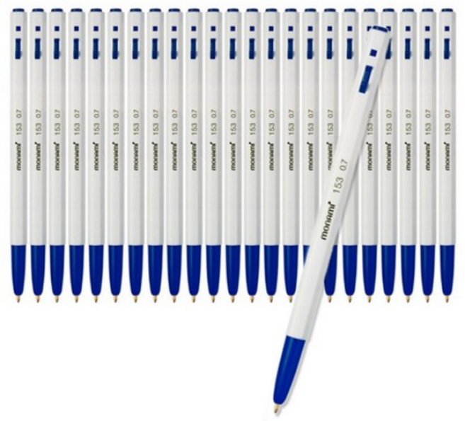 모나미 153볼펜 0.7mm, 청색컬러, 72개