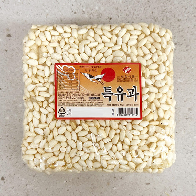[장바요] 통쌀산자 한과 유과 300g, 1개