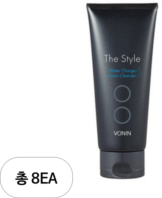 보닌 더 스타일 워터 차지 폼클렌저, 150ml, 8개