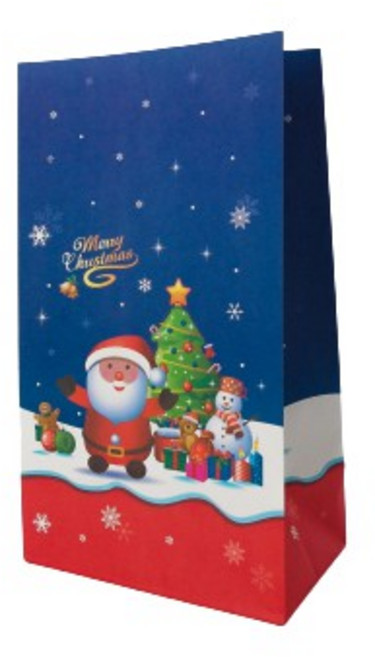 各式立體禮品袋 聖誕袋 福袋 招財貓袋 節慶送禮包裝袋, 1個, 6K立體-聖誕袋(特價)