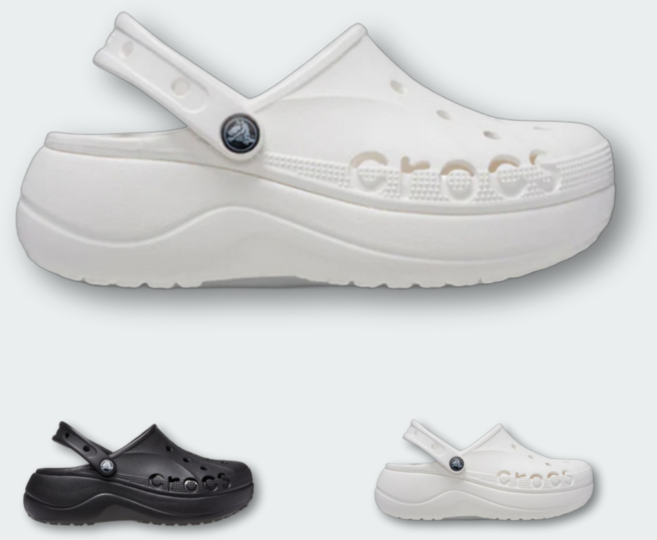 [국내 매장 정품] 크록스 여성 키높이 클로그