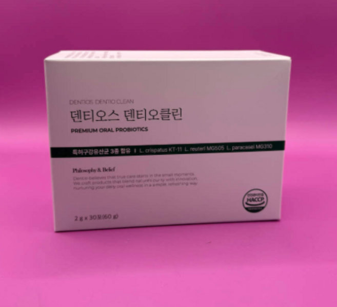 덴티오스 덴티오클린 구강유산균, 1개