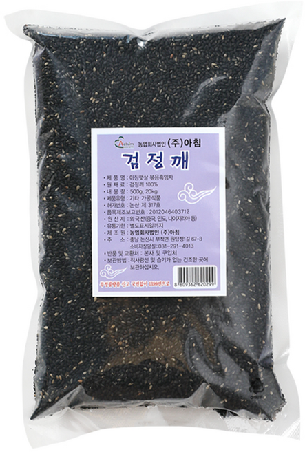 바이오마켓_아침햇살 검정깨 볶음흑임자 500g, 13개