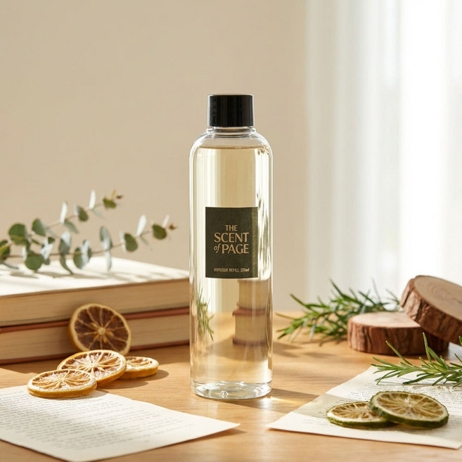 교보문고 디퓨저 리필액 시그니처향 250ml - The Scent of PAGE, 1개