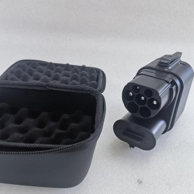 전기 자동차 DC 고속 커넥터 컨버터 ccs2 to ev 어댑터 콤보 2 200kw, 01 CCS2 to CCS1, 1개