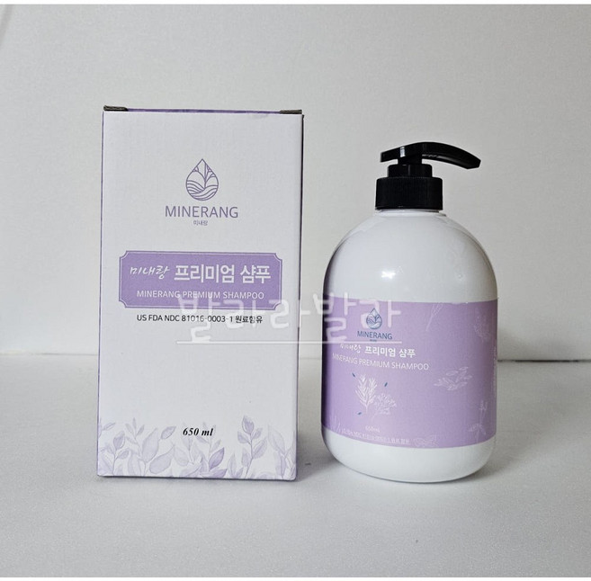 미내랑 프리미엄 샴푸 650ml, 1개