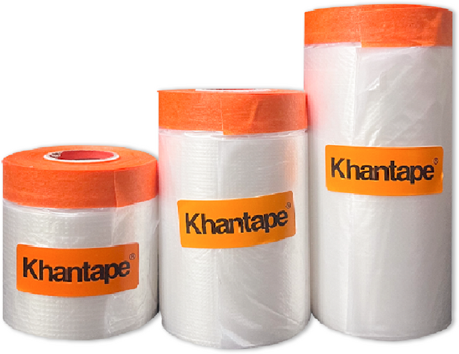 Khan 커버링 테이프 세트 400+650+900mm 인테리어 페인트 카바링 보양테이프 20m