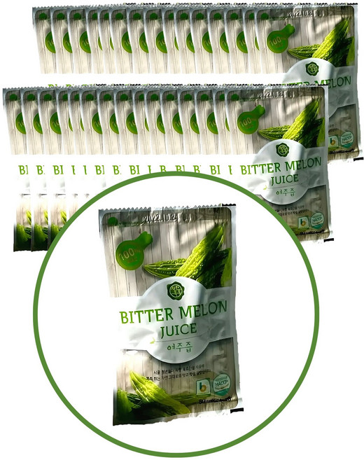 중장년 건강관리 하루 한포 여주즙 100%원액, 30개, 80ml