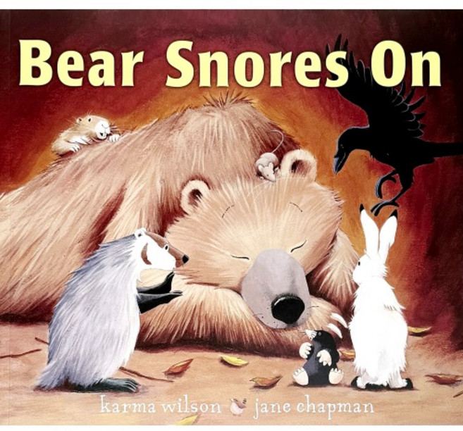 Bear Snores On 영어 그림책 유아 초등 영어원서 겨울 공동체 운율 이야기 AR 2.2 Karma Wilson