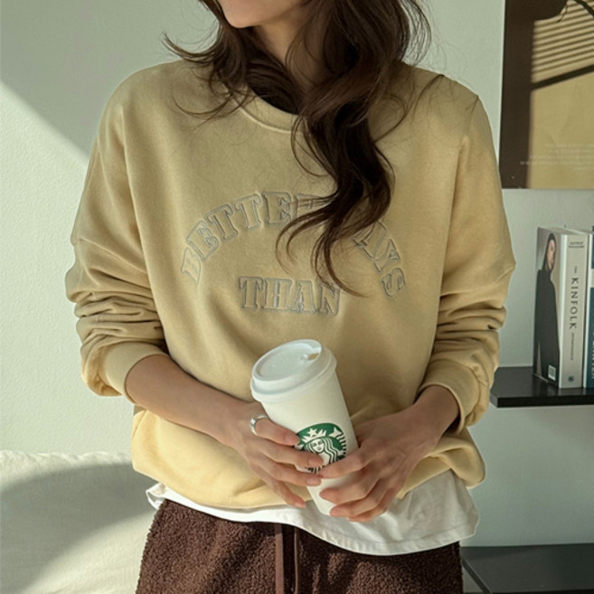 [난닝구]라크울 자수맨투맨