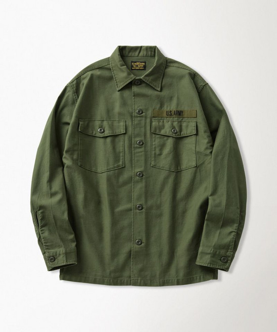 브론슨 BRONSON Vietnam War US Army OG-107 Fatigue Utility Shirt