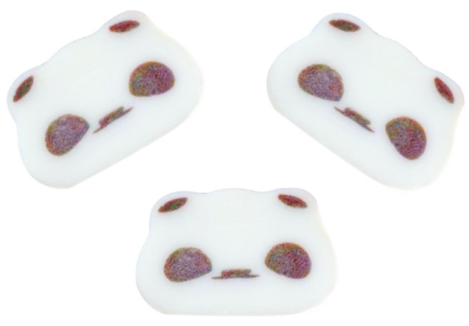 판다모양 떡국(냉동) 팬더분모자 모양떡 블랙, 1개, 500g