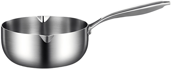 CookNest 통5중 미니형 스텐 316 멀티팬 편수 냄비, 1개, 은색, 20cm