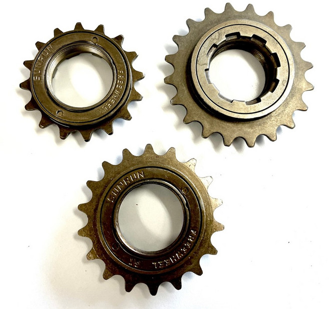 선런 픽시자전거 1단 프리휠, 18T, 1개