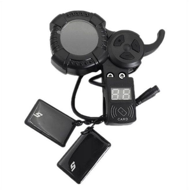 전문가용 Zero 8 9 10 8X 11X 전기 스쿠터 디스플레이 (카드 스 와이프 기능 포함) 용 72V LCD 대시 보드